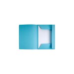 Paquet 50 Chemises Imprimées 3 Rabats Super 210 - 24x32cm - Couleurs Assorties - Exacompta