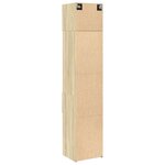 vidaXL Armoire de rangement mince chêne sonoma 45x42 5x225 cm