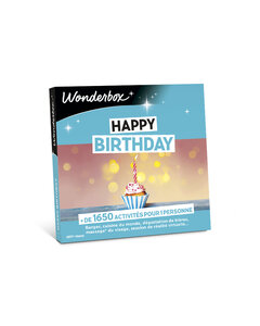 Coffret cadeau - WONDERBOX - Happy Birthday