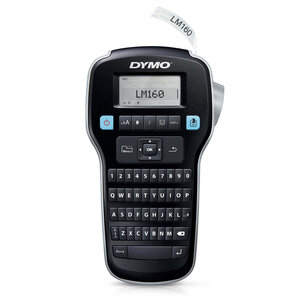 Dymo labelmanager 160 etiqueteuse portable clavier qwerty avec touches d'accès rapide