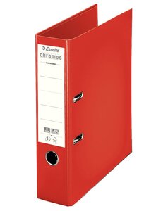 Classeur à levier Chromos A4 Dos de 80 mm Rouge ESSELTE