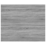 vidaXL Étagères murales 4 Pièces sonoma gris 60x50x1 5 cm bois ingénierie