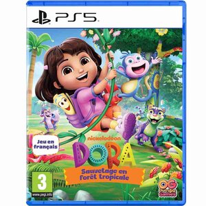 Jeu PS5 Dora Sauvetage en foret tropicale