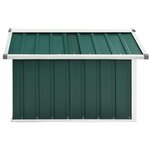 vidaXL Abri tondeuse robot de jardin 92x97x63 cm Acier galvanisé Vert