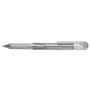 Roller encre gel métallique hybrid gel grip dx k230 argent x 12 pentel