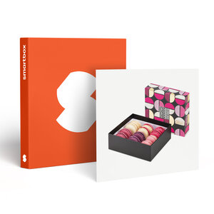 SMARTBOX - Coffret Cadeau Coffret Décor Macaron Fauchon : 12 macarons livrés à domicile - Gastronomie