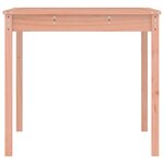 vidaXL Table de jardin 121x82 5x76 cm bois massif de douglas