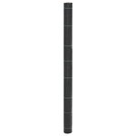 vidaXL Membrane anti-mauvaises herbes noir 1 5x10 m PP