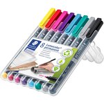 Marqueur permanent 317M Lumocolor  étui de 8 STAEDTLER