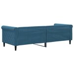 vidaXL Lit de repos bleu 80x200 cm velours