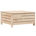 vidaXL Salon de jardin 4 Pièces bois massif de pin