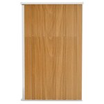 vidaXL Remise de jardin murale Marron 118x100x178 cm Acier galvanisé