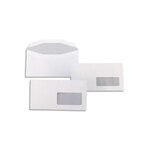 Boite de 1000 enveloppes patte trapèze blanches C6/C5 115x229 80 g/m² gommées GPV