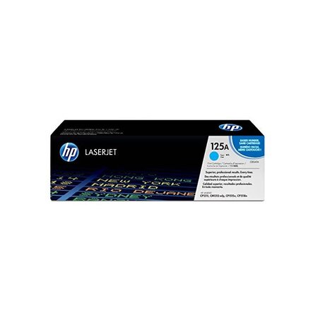 HP 125A toner LaserJet cyan authentique (CB541A) pour HP Color LaserJet CM1312/CP1215/CP1217/CP1515/CP1518