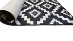 Tapis de salon Black&White 80 x 150 cm - Blanc