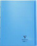 Cahier protège-cahier Koverbook Piqué Polypro A4 160 P Q 5x5 Coloris Aléatoire CLAIREFONTAINE