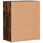 vidaXL Buffets 2 Pièces chêne fumé 60x31x70 cm bois d'ingénierie