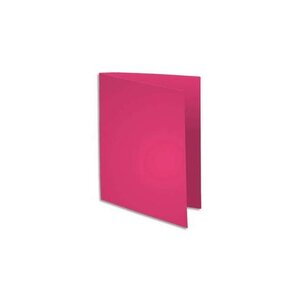 Paquet de 100 sous chemises 80g FLASH format A4 100% RECYCLE fuschia EXACOMPTA