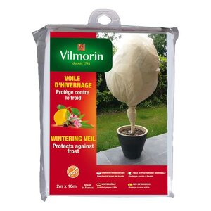 VILMORIN Voile d'hivernage 30g/m²- 2 x 10m - Blanc
