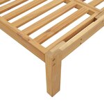 vidaXL Salon de jardin palette 2 Pièces bois massif d'acacia