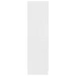 vidaXL Garde-robe Blanc 80x52x180 cm Bois d’ingénierie