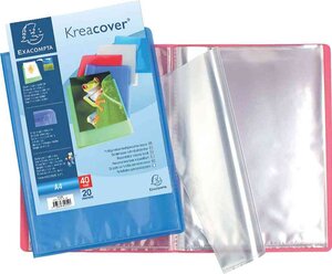 Protège-documents personnalisable A4 assorties EXACOMPTA