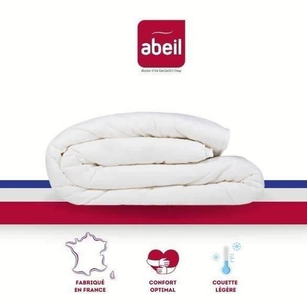ABEIL Couette légère 140 x 200 cm blanc