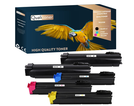 Qualitoner x3 toners 80c0s20 + 80c0s30 + 80c0s40 (cyan + magenta + jaune) compatible pour lexmark