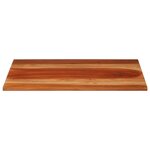 vidaXL Dessus de table Bois solide 25-27 mm 60x100 cm