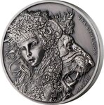 Pièce de monnaie en Argent 2 Pounds g 62.2 (2 oz) Millésime 2024 Una and the Lion UNA AND THE LION