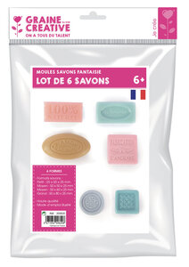 Moule pour savon Mini 6 pièces