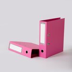 Lot de 20 classeurs a4 class'hic rose haut de gamme - dos 8 cm - marque enveloppebulle