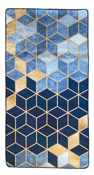 Tapis d'intérieur LUXE 120 x 180 cm - Bleu