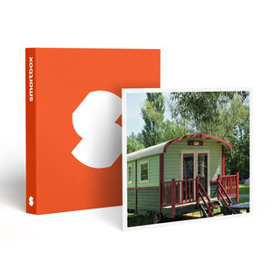 SMARTBOX - Coffret Cadeau Séjour insolite en famille : 2 jours bucoliques en roulotte près de Cognac - Séjour