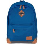 ABBEY Sac a dos de taille moyenne - 100% Polyester 300T - 42 x 30 x 16 cm - Capacité : 20 L - Bleu Marine