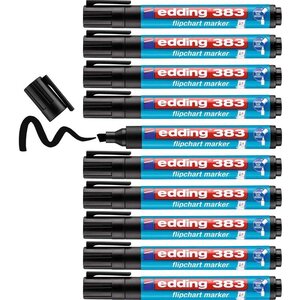 Marqueur pour chevalets 383 noir 1-5 mm x 10 EDDING