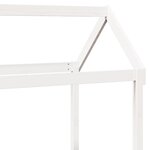 vidaXL Ensemble de lit de jour et de banc et toit 90x200 cm pin massif