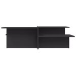 vidaXL Tables basses 2 Pièces gris bois d'ingénierie
