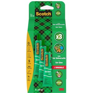 Colle Gel universelle 'L'Originale' 30 ml lot de 3 SCOTCH