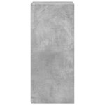 vidaXL Buffet gris béton 45x41x93 cm bois d'ingénierie