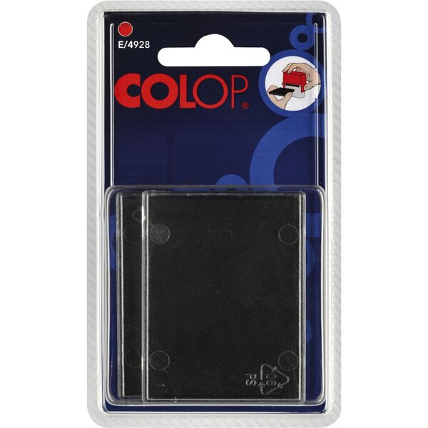 Cassette d'encre pré-encrée E/4928 compatible TRODAT 4928 - rouge (paquet 2 unités)