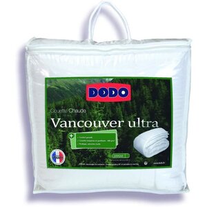 Couette tempérée Vancouver Ultra - 220 x 240 cm - Blanc