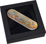 Pièce de monnaie en Argent 2 Dollars g 62.2 (2 oz) Millésime 2023 SKATEBOARD WITH PAINTING 3D