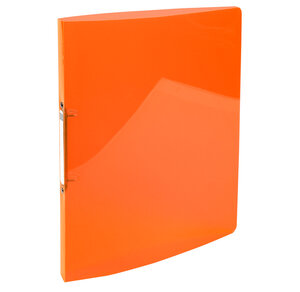 Classeur 2 anneaux 15mm IDERAMA PP polypropylène 5/10e - A4 couleurs aléatoires x 20 EXACOMPTA