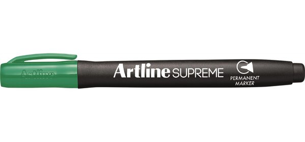 Marqueur 'Supreme EPF-700' permanent indélébile pointe conique 1 mm vert ARTLINE