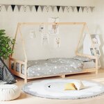 vidaXL Cadre de lit pour enfant 90x190 cm Bois de pin massif