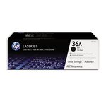 HP 36A pack de 2 toners LaserJet noirs authentiques (CB436AD) pour HP LaserJet M1120/M1522/P1505