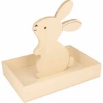 Plateau Rectangulaire 25X17X4 5 Cm Bois