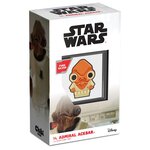 Pièce de monnaie 2 Dollars Niue 2022 1 once argent BE – Chibi Amiral Ackbar Star Wars