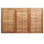 Ensemble repas jardin vidaXL 5 pièces en bois d'acacia massif